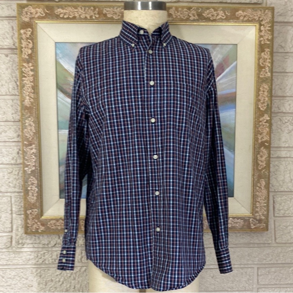 🌹Preswick & Moore Plaid Button Down Shirt
